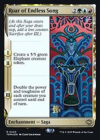 Roar of Endless Song — Tarkir: Dragonstorm Promos 220s