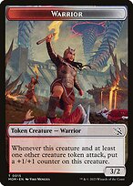 Warrior — March of the Machine Tokens 15