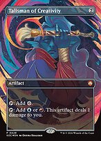 Talismã da Criatividade — Secrets of Strixhaven Commander 429