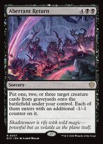 Aberrant Return — Lorwyn Eclipsed Commander 7