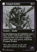 Bucha de Catapulta // Capitão de Catapulta — Innistrad: Double Feature 366