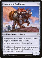 Besta de Carga Pétrea — Zendikar Rising 255