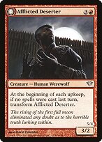 Desertor Atormentado // Lobisomem Saqueador — Dark Ascension 81