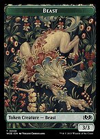 Beast — Wilds of Eldraine Tokens 8