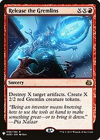 Soltar os Gremlins — The List AER-96