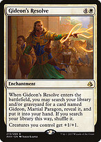 Resolução de Gideon — Amonkhet 272