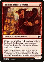 Habitante da Rua da Fundição — Duel Decks: Merfolk vs. Goblins 38