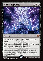 Withering Curse — Secrets of Strixhaven Promos 105p