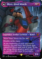 Slicer, Hired Muscle // Slicer, High-Speed Antagonist — Transformers 21