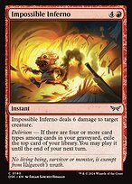 Impossible Inferno — Duskmourn: House of Horror 140