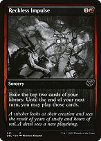 Impulso Temerário — Innistrad: Double Feature 441
