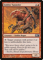 Cavador de Túneis Goblin — Magic 2011 143