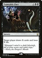 Pacto Condenável — Dragons of Tarkir Promos 93s