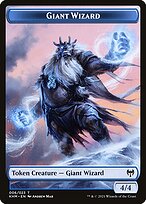 Giant Wizard — Kaldheim Tokens 6