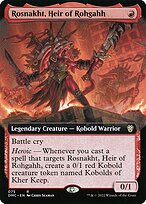 Rosnakht, Herdeira de Rohgahh — Dominaria United Commander 75