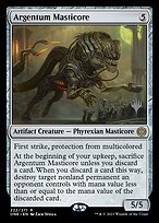 Mastícora de Argento — Phyrexia: All Will Be One Promos 222p