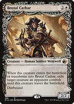 Cátaro Brutal // Bruto Raivoso Lunar — Innistrad: Midnight Hunt 286