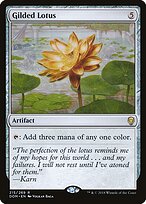 Lótus Engalanada — Dominaria 215