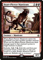 Mantícora Fura-coração — Amonkhet Promos 138s