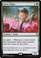 Cobra de Lótus — Zendikar Rising 193