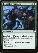 Retirada para Kazandu — Zendikar Rising Commander 78
