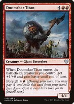 Titã do Doomskar — Kaldheim 130
