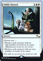 Oddly Uneven — The List (Unfinity Foil Edition) 6