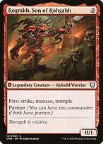 Rograkh, Filho de Rohgahh — Commander Legends 197