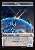 Wall — Marvel Super Heroes Commander Tokens 19