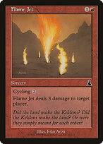 Jato Flamejante — Urza's Destiny 81
