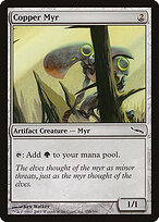 Myr de Cobre — Mirrodin 158