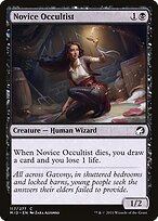 Ocultista Novata — Innistrad: Midnight Hunt 117