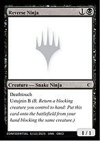 Reverse Ninja — Unknown Event CB02