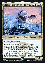 Shiko, Paragon of the Way — Tarkir: Dragonstorm Promos 223s