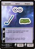 Unstable Robot Dragon — Unfinity Sticker Sheets 47
