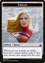 Rowan Kenrith Emblem — Battlebond Tokens 8