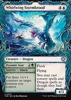 Whirlwing Stormbrood // Dynamic Soar — Tarkir: Dragonstorm 322