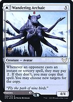 Arcaico Errante // Explorar a Terravasta — Strixhaven: School of Mages Promos 6s