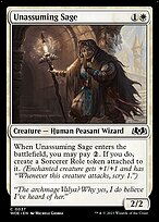 Sábia Modesta — Wilds of Eldraine 37