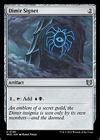 Sinete Dimir — Wilds of Eldraine Commander 146