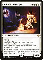 Anjo da Admonição — Zendikar Rising Commander 10
