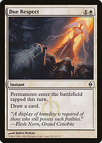 Devido Respeito — New Phyrexia 8