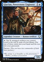 Glacian, Engenheiro de Pedra de Energia — Commander Legends 72