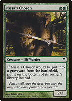Escolhido de Nissa — Zendikar 171