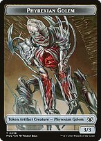 Phyrexian Golem — March of the Machine Commander Tokens 39