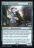 Keen-Eyed Curator — Bloomburrow Promos 181s