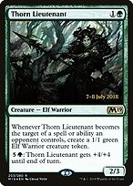 Tenente dos Espinhos — Core Set 2019 Promos 203s