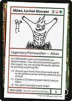 Abian, Luvion Usurper — Mystery Booster Playtest Cards 2021 87