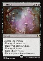 Final Act — Secrets of Strixhaven Commander 213