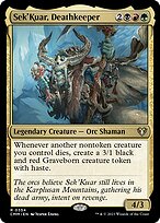Sek'Kuar, Carcereiro da Morte — Commander Masters 354